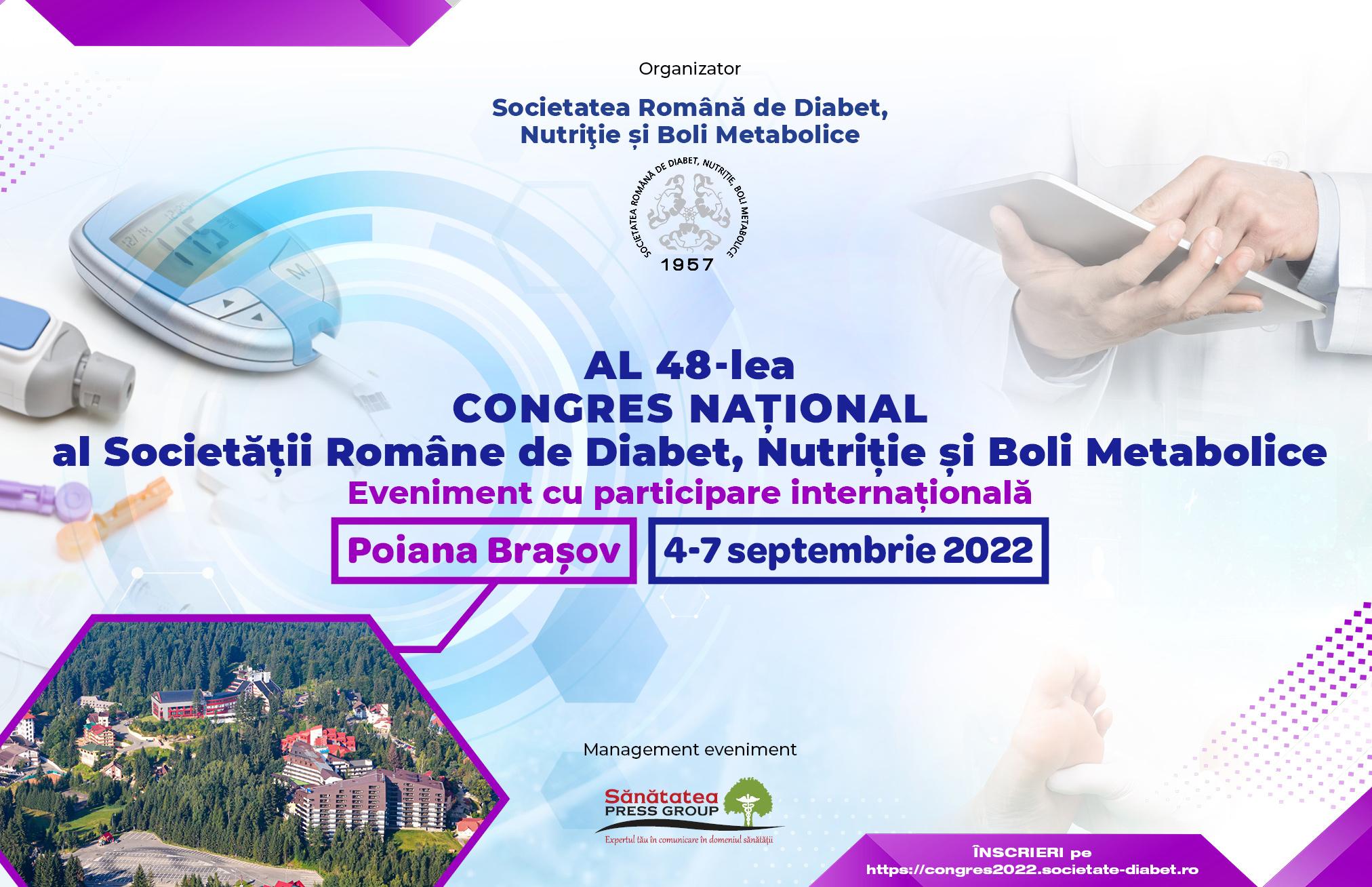 Congres National al Societatii Romane de Diabet 2022
